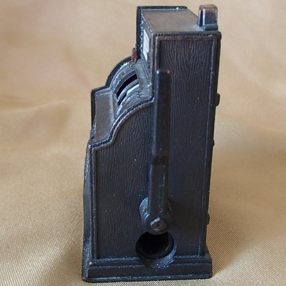 Golden Eagle Slot Machine Pencil Sharpener Vintage Patina Working Condition - Picture 3 of 11
